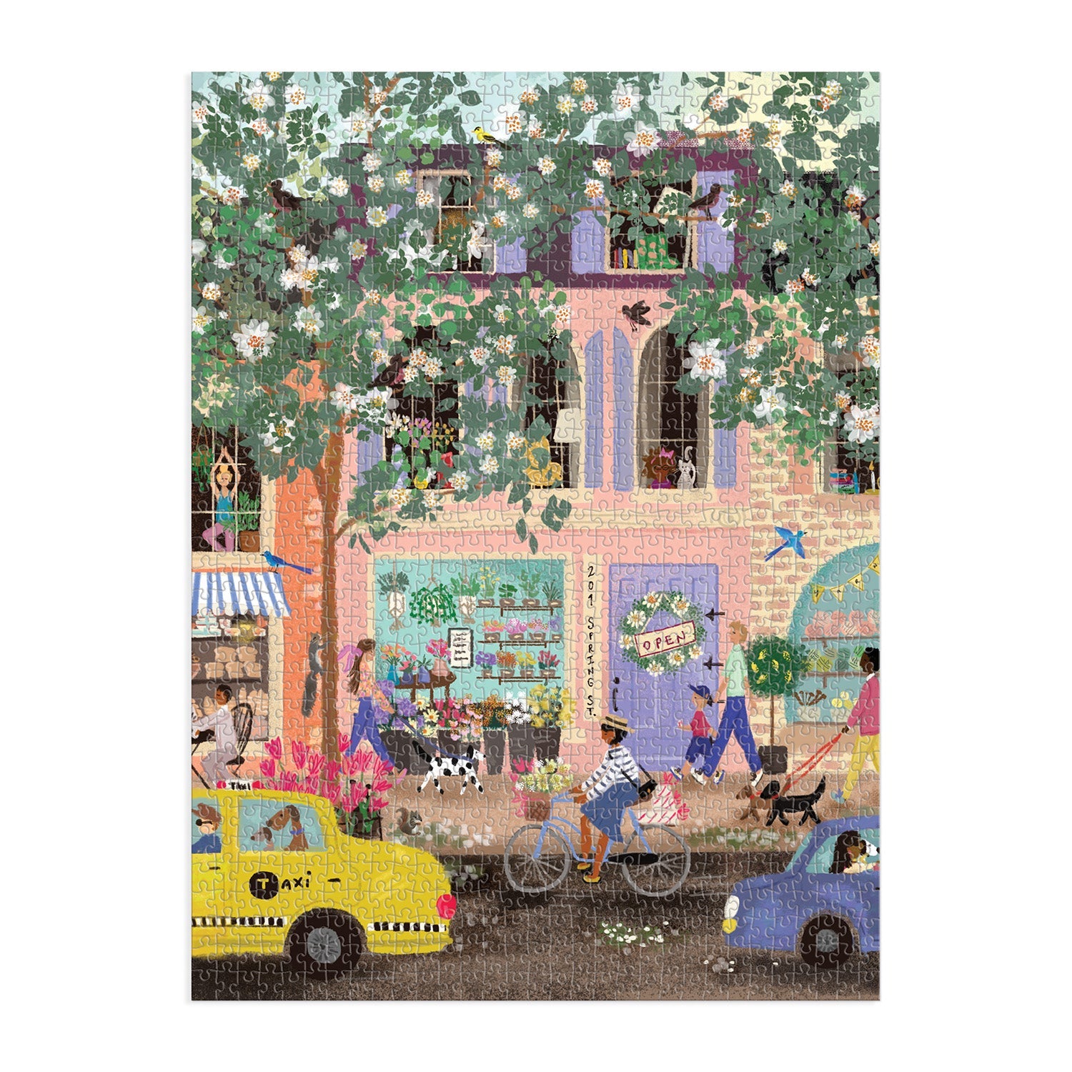 Spring Street, 1000 Piece Puzzle - 2