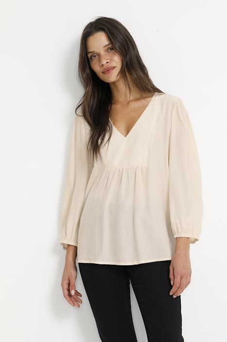 KAjojo Blouse Sand Dollar Kaffe - 4