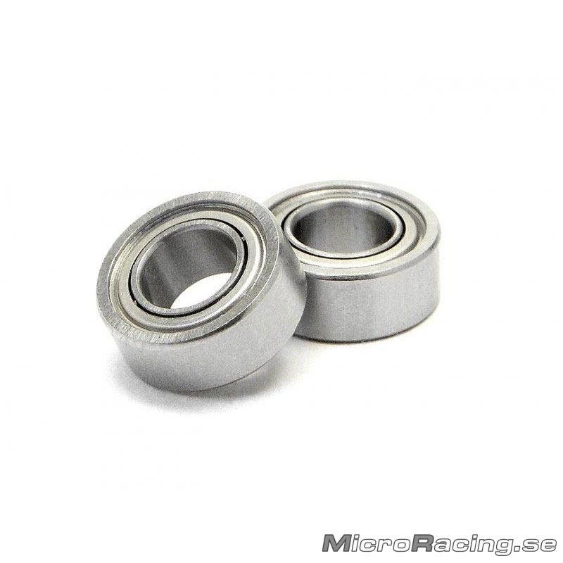DEAL* HB RACING - 5x10x4mm Bearing, Metal Sealed, 2pcs