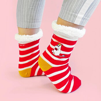 Moomin Slipper Socks - Snorkmaiden