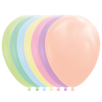 Ballonger storpack | 50-pack | Pastell mix