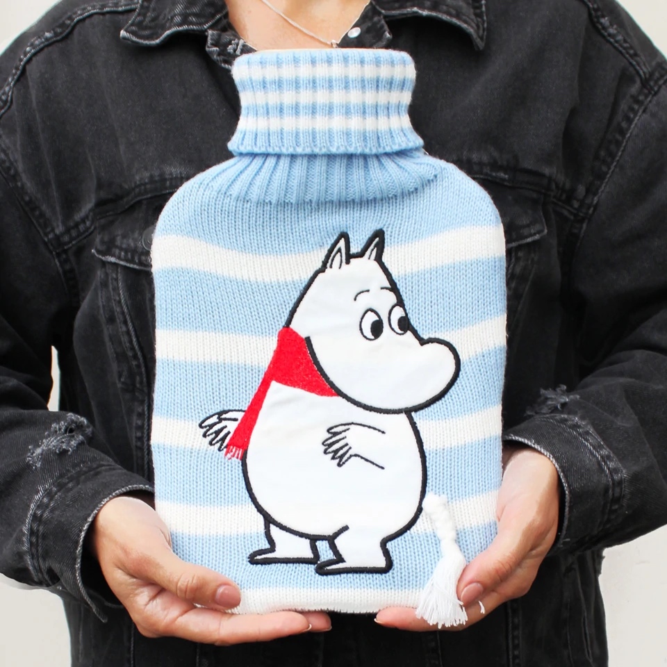 Mysbod.com - The shop for you who love Moomin! - Moomin hot water bottle - Moomintroll Striped