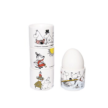 Egg cups Moomin 4 pcs in color 
