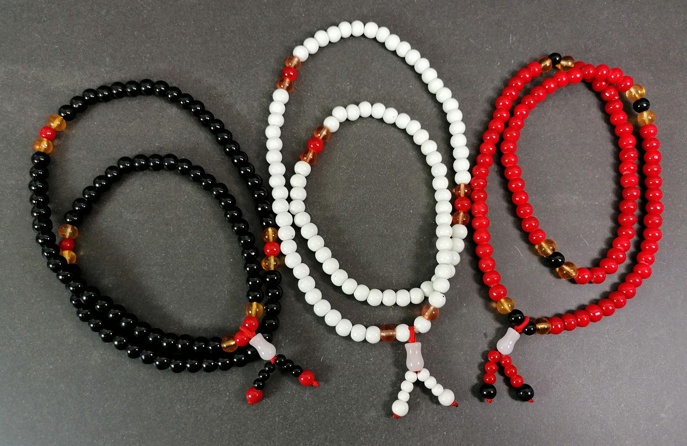 Mala Armband/Halsband - Glas Pärlor 5mm