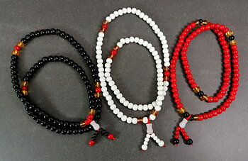 Mala Armband/Halsband - Glas Pärlor 5mm