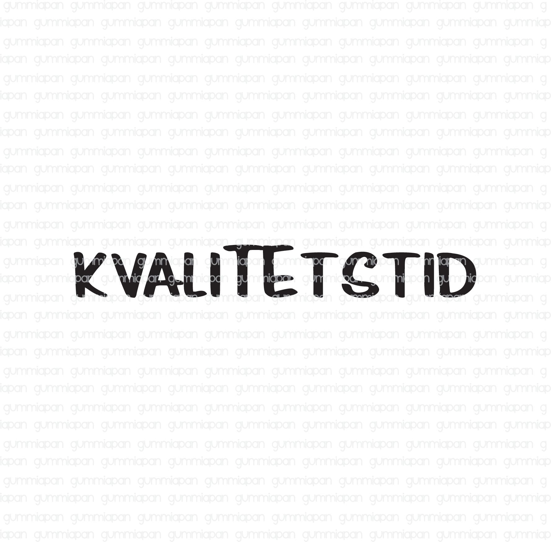 KvaliTEtstid, Gummiapan, 