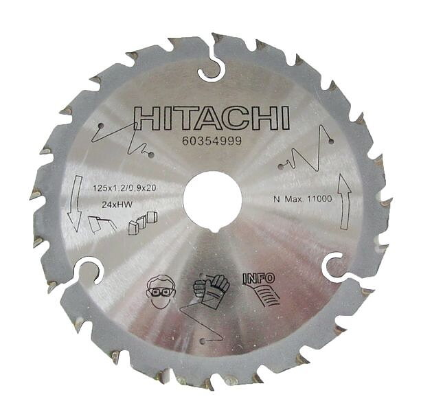 product-image Sahanterä Hikoki 125mm 24t 20mm