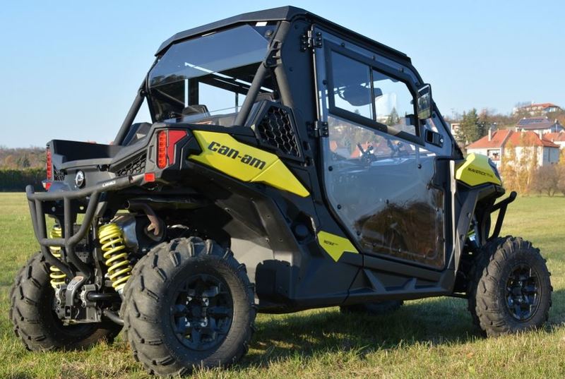 Komplett Hytt med Vindruta, torkare & värmepaket Can Am Maverick Trail - 3