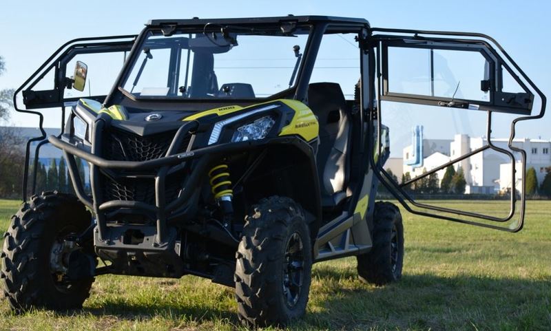 Komplett Hytt med Vindruta, torkare & värmepaket Can Am Maverick Trail - 4
