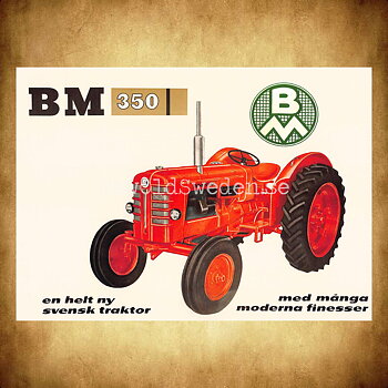 BOLINDER-MUNKTELL - BM 350 - 1959-1967 - Vykort A5