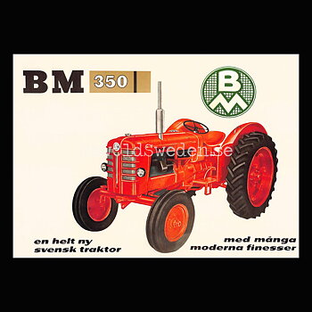BOLINDER-MUNKTELL - BM 350 - 1959-1967 - Vykort A5