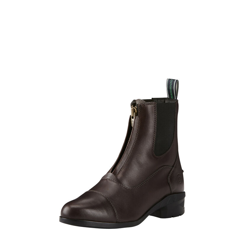 Ariat ridsko Heritage zip brun dam