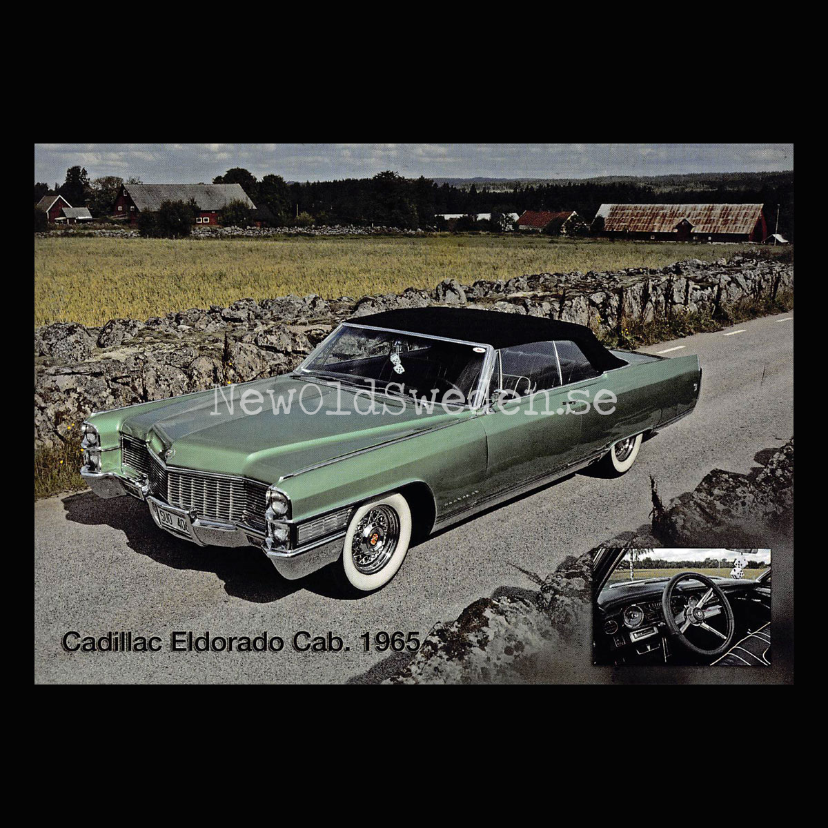 Cadillac Eldorado Cab. 1965 - Vykort A5