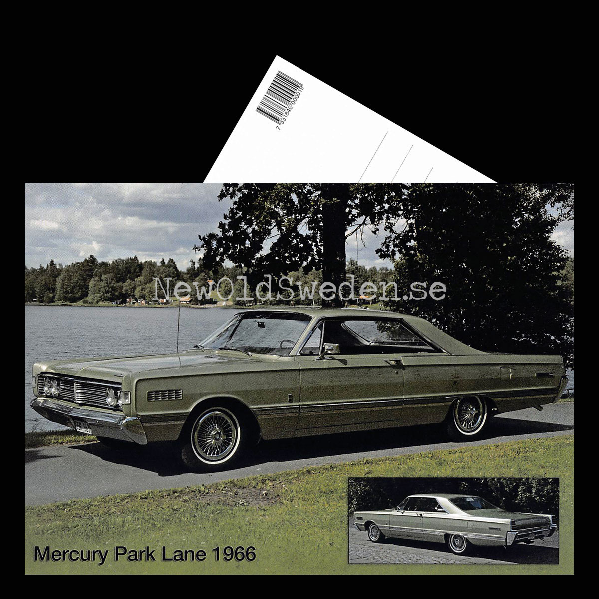 Mercury Park Lane - 1966 - Vykort A5 - 3