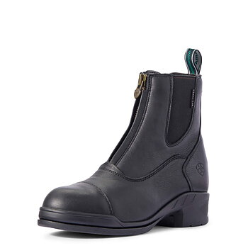 Ariat ridsko Heritage zip steel toe svart dam