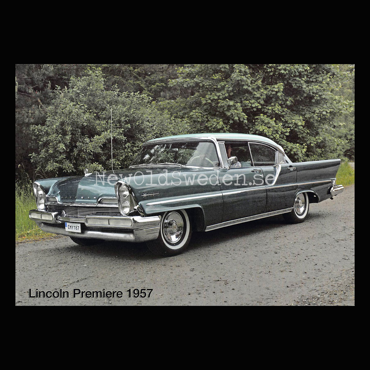 Lincoln Premiere - 1957 - Vykort A5