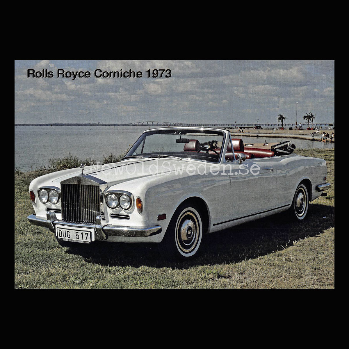 Rolls Royce Corniche - 1973 - Vykort A5
