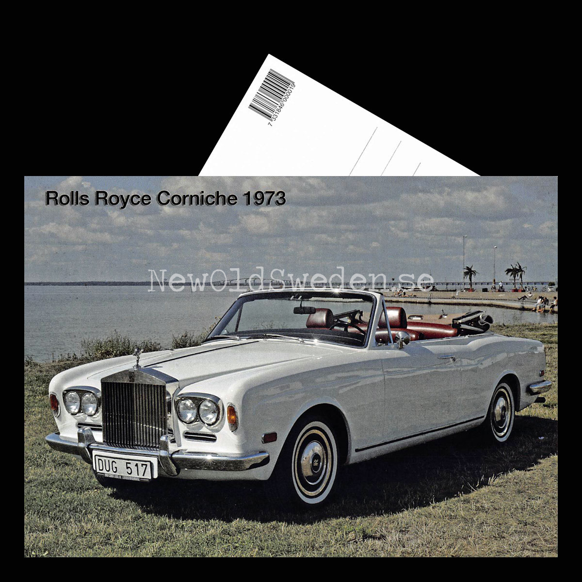 Rolls Royce Corniche - 1973 - Vykort A5 - 3