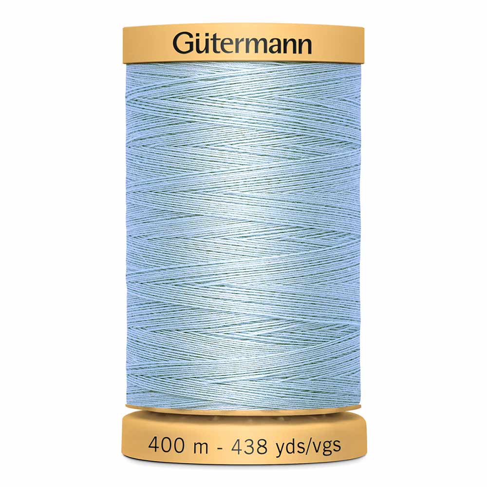 Sytråd  - Natural Cotton 50, 400 m - 6617 (ljusblå)