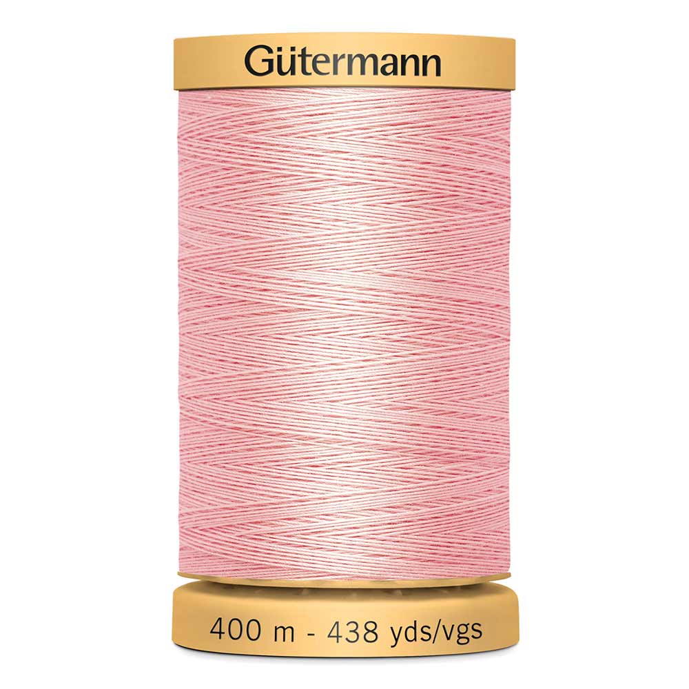 Sytråd  - Natural Cotton 50, 400 m - 2538 (ljusrosa)