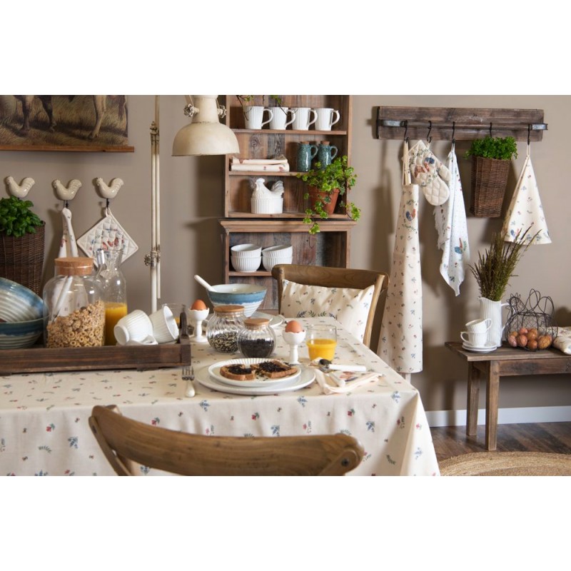 Egg cup on a stand - French Country Style - White - 3