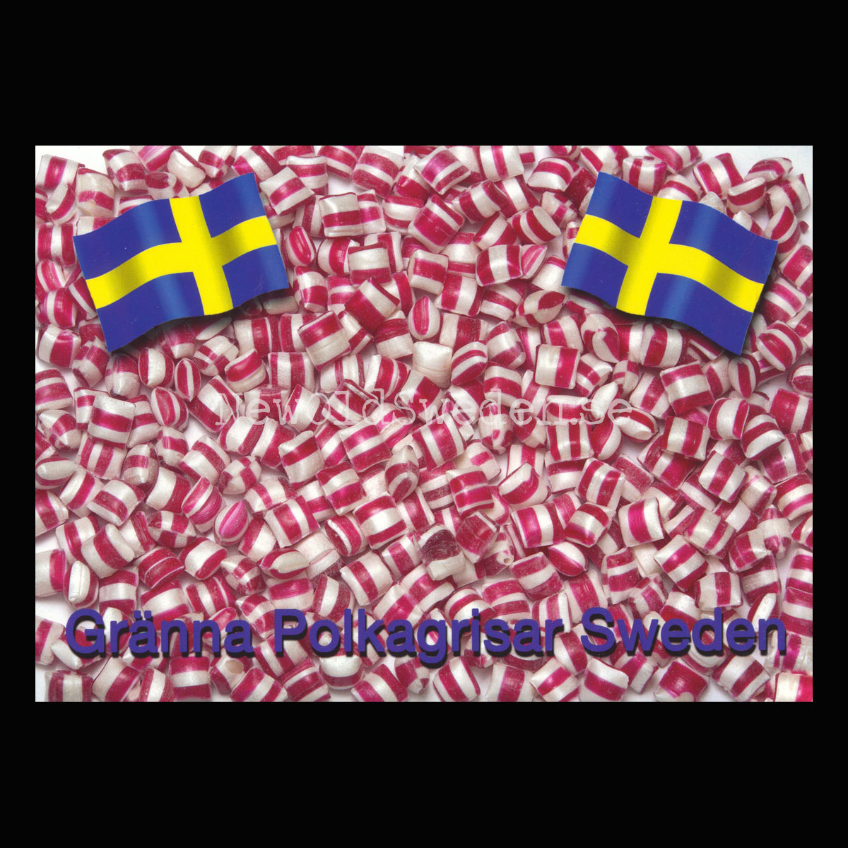 Gränna Polkagrisar Sweden - Vykort A5