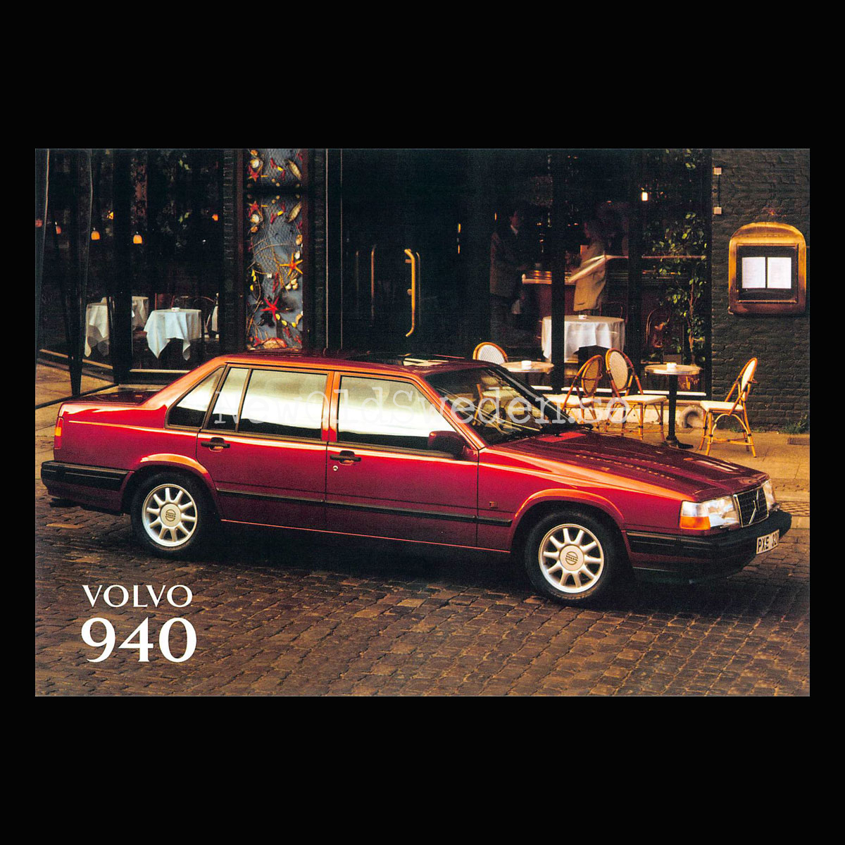 Volvo 940 - Vykort A5