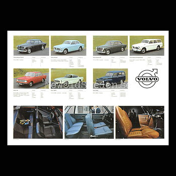 Volvo B18 - 1967 - Vykort A5