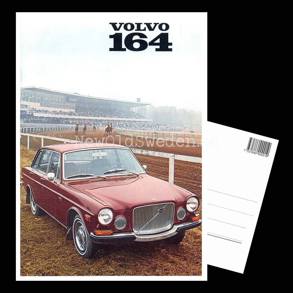 Volvo 164 B30 - 1969 - Vykort A5 - 3