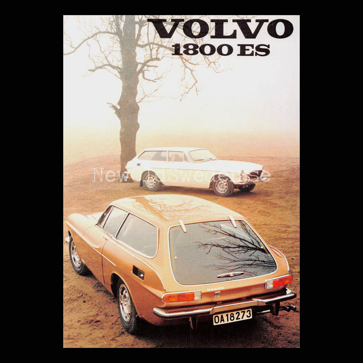 Volvo 1800 ES B20 - 1971/73 - Vykort A5