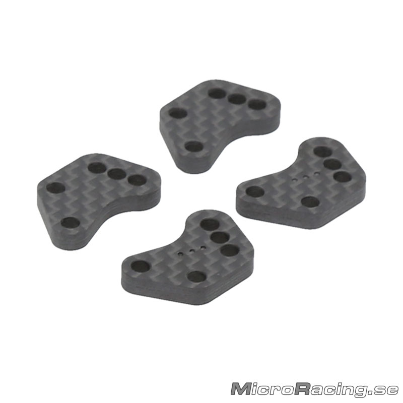 DEAL* HB RACING -  Hub Carrier Arm V2 no.3 - , 4pcs