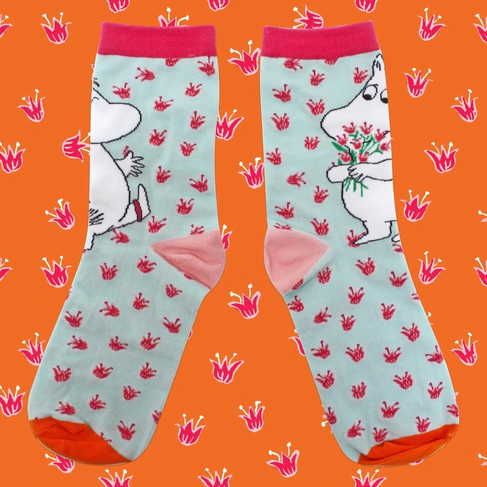 Moomin Glitter Socks - Bouquet (Gift package) - 2