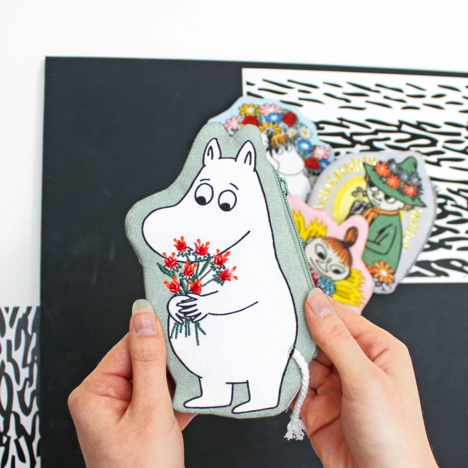 Moomin Coin Purse - Bouquet