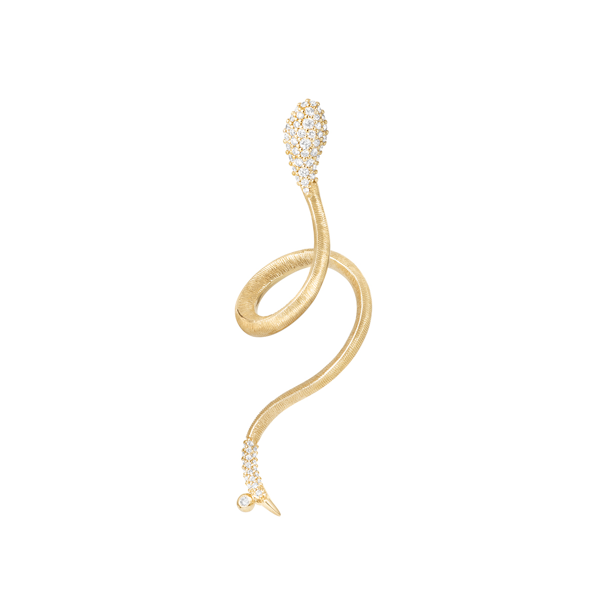 Korvakoru One Piece Snakes Diamond