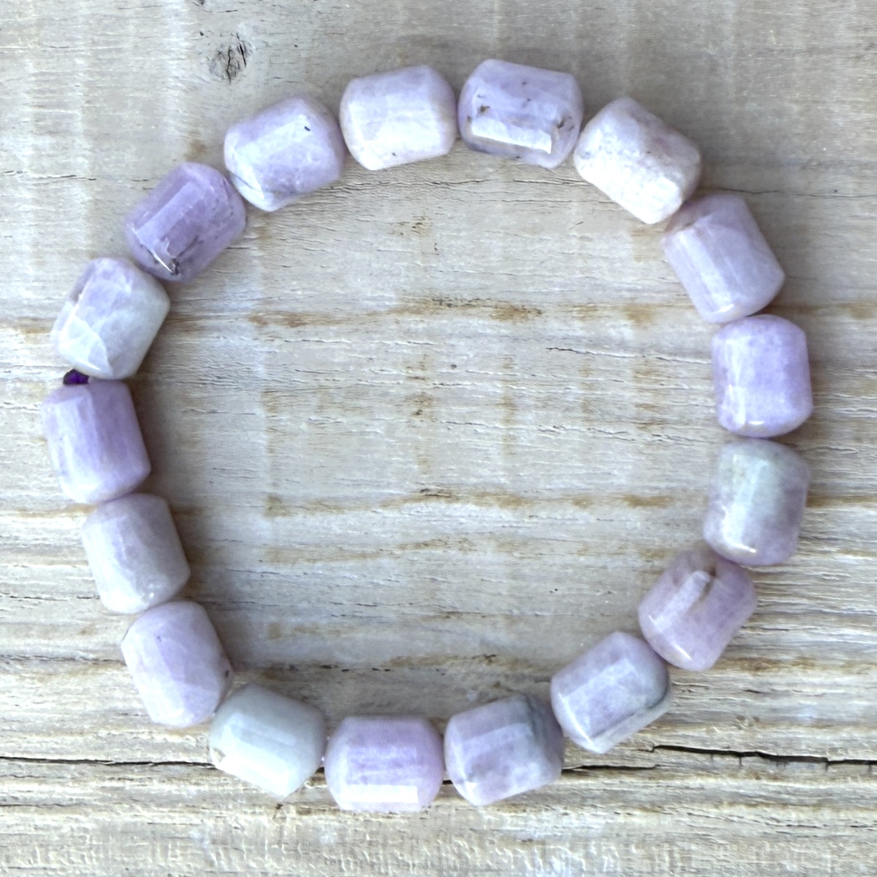Armband 10mm Kunzit