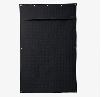 Kentucky  Stable Curtain svart