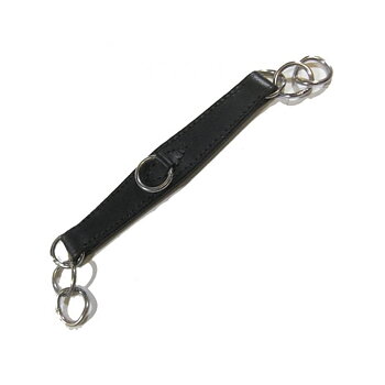 Shires Velociti GARA Leather Curb Chain kinnkjede lær