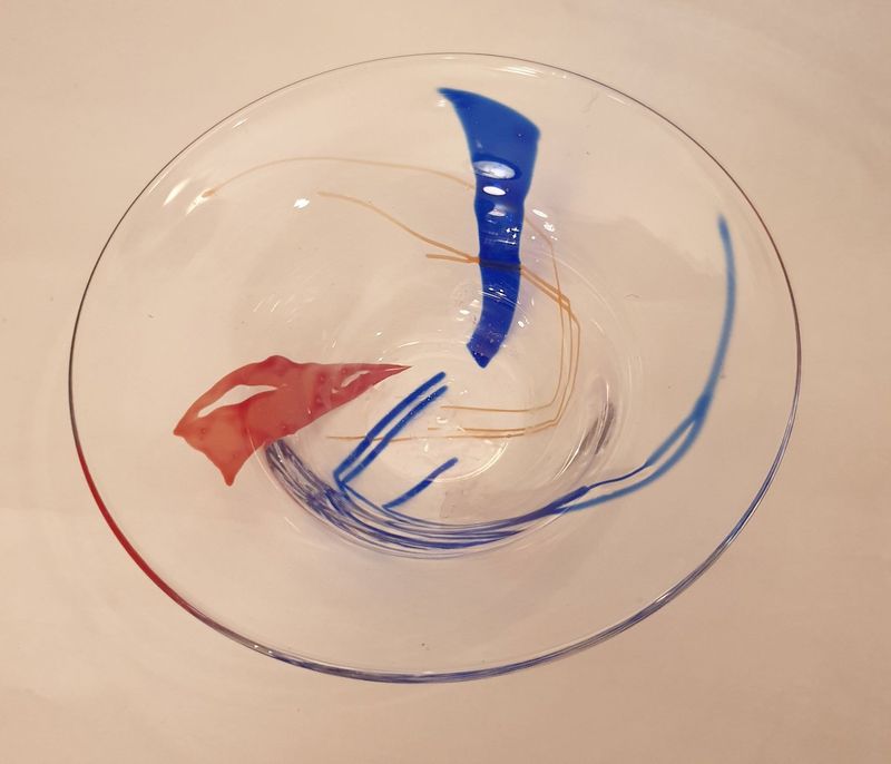 Själaglas Norberg Gerd Eriksson glass bowl  - 5