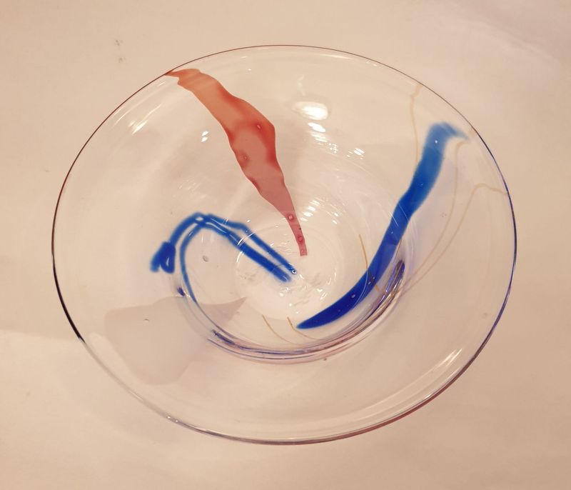 Själaglas Norberg Gerd Eriksson glass bowl  - 2