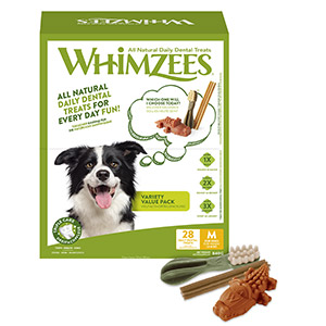 Whimzees Variety Value Box, 28 Pieces - 2