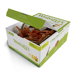 Whimzees Variety Value Box, 28 Pieces