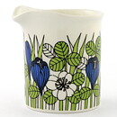 Esteri Tomula (Krokus 1978) Creamer with Colorful Flower Decor 7 cm