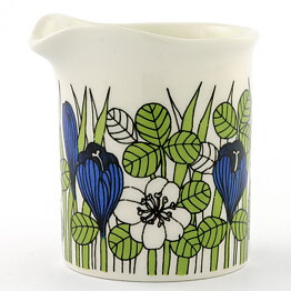 Esteri Tomula (Krokus 1978) Creamer with Colorful Flower Decor 7 cm