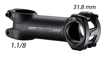 BBB Styrstam RoadForce 31.8 mm x 130mm