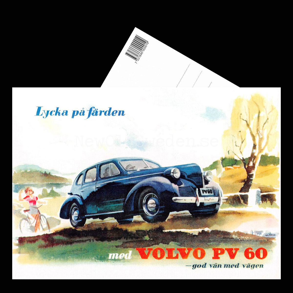 Volvo PV 60 - Vykort A5 - 3