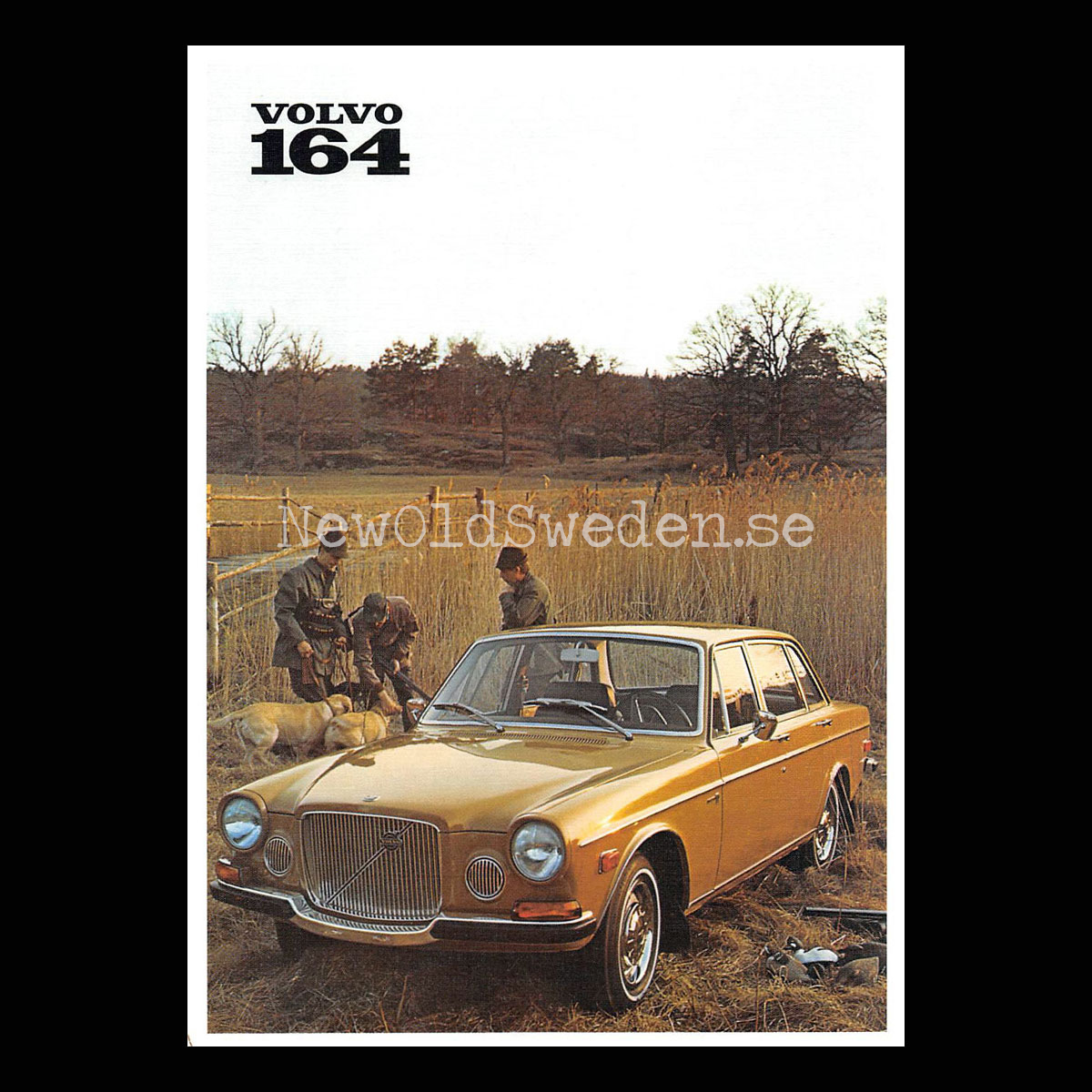 Volvo 164 B30 - 1969 - Vykort A5