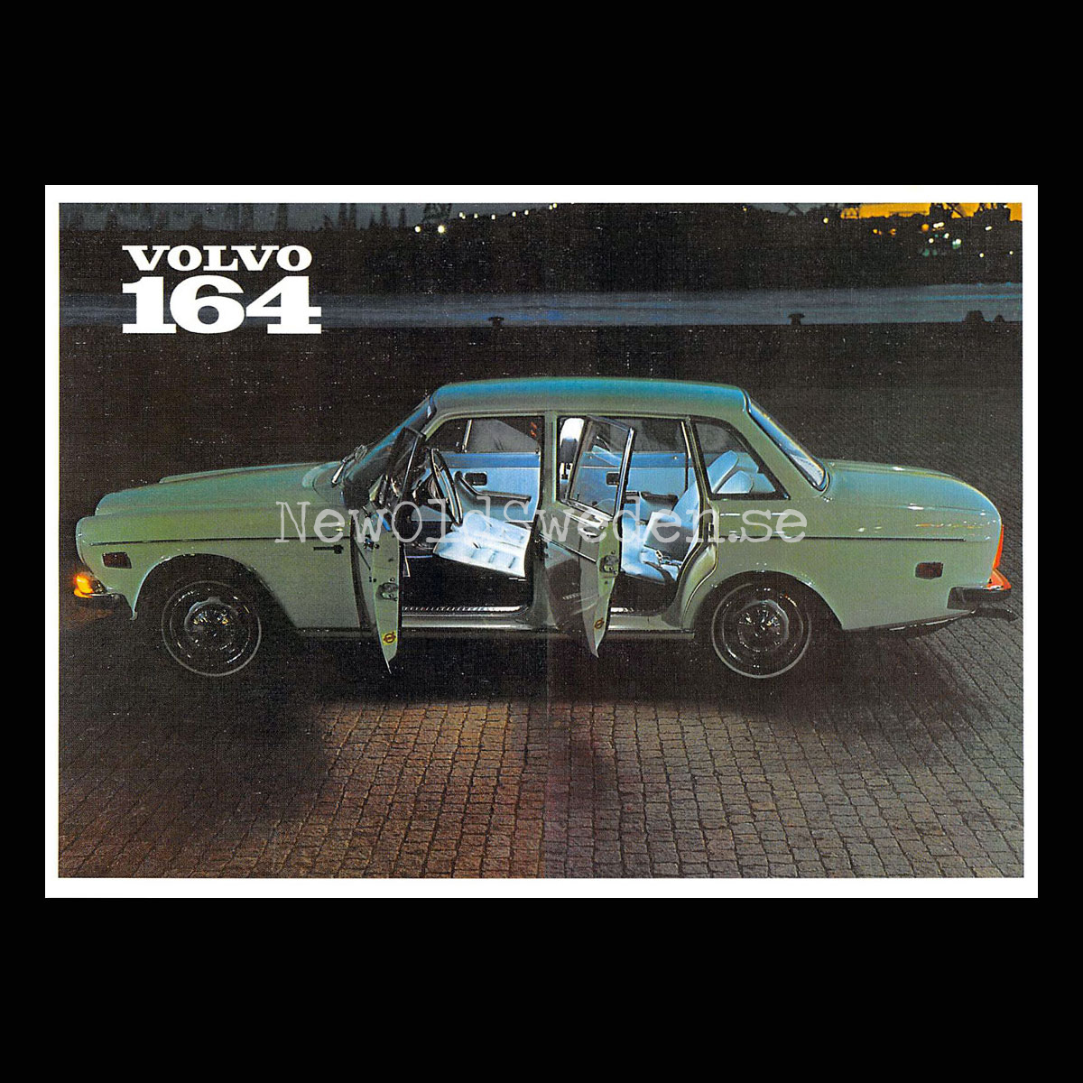 Volvo 164 B30 - 1969 - Vykort A5