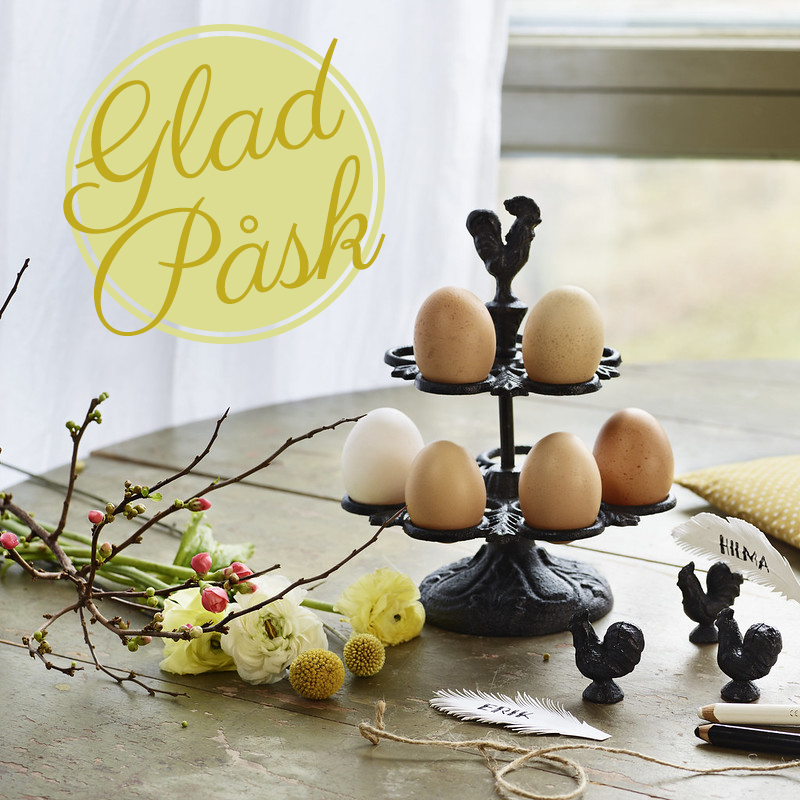 Egg holder - Egg rack - Cast iron - 23.5x18 cm - 6
