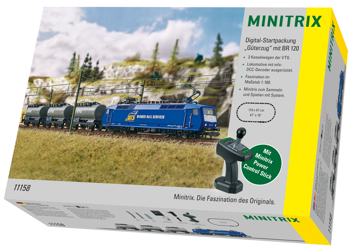 Digital-Startpackung Güterzug mit Baureihe 120 - 2