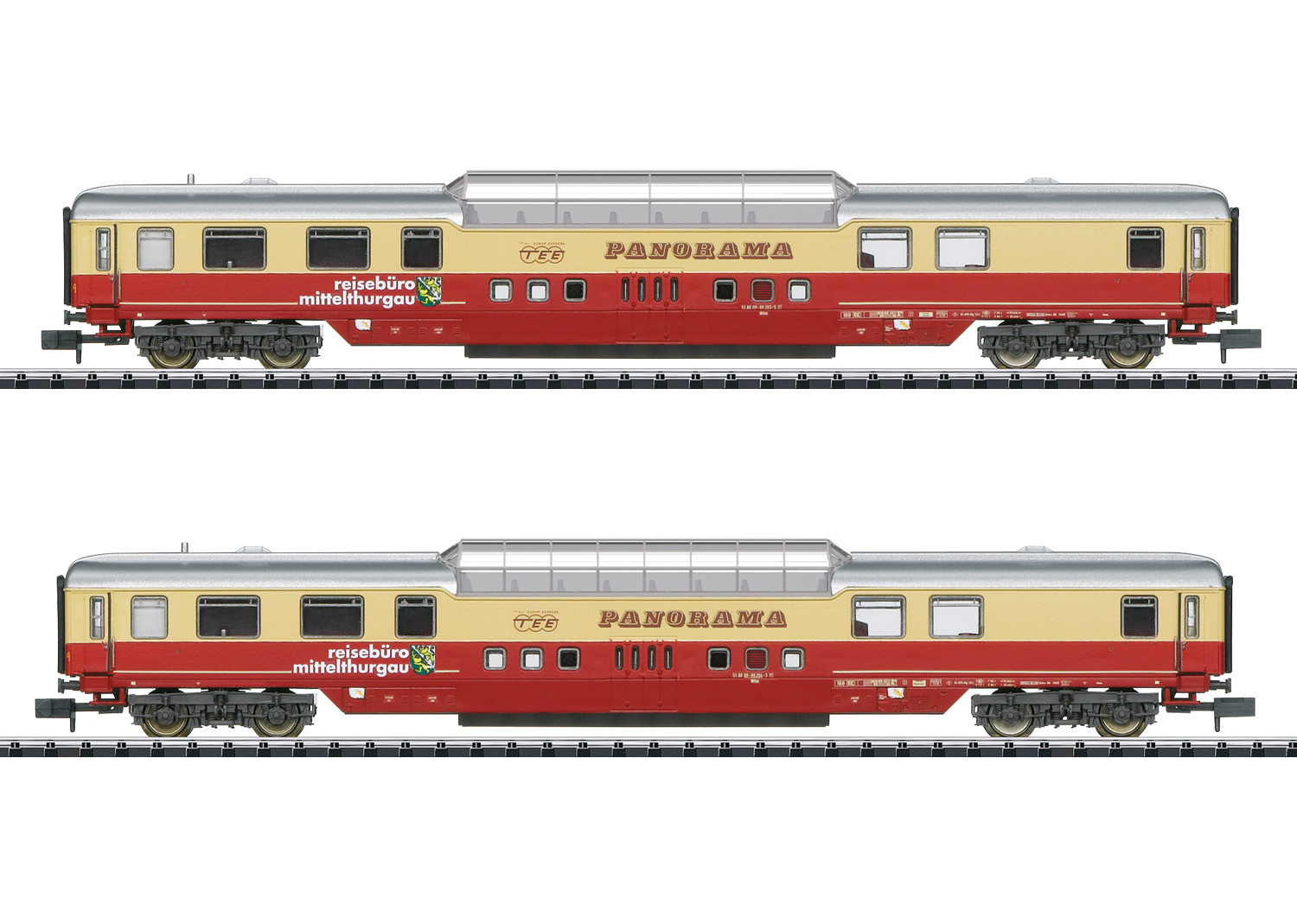 Set: Panoramavagnar TEE